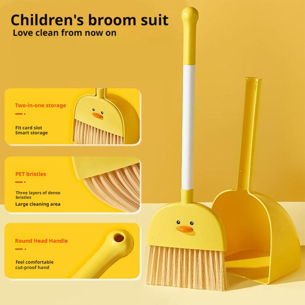 Kids Outdoor Broom - Zestaw mini miotły i szufelki dla