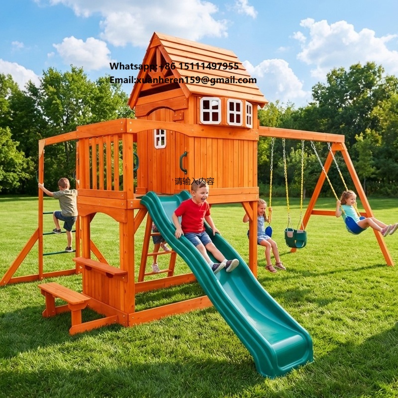 Kids Outdoor Climbing Frame - Duże zewnętrzne urządzenia rekreacyjne dla dzieci,