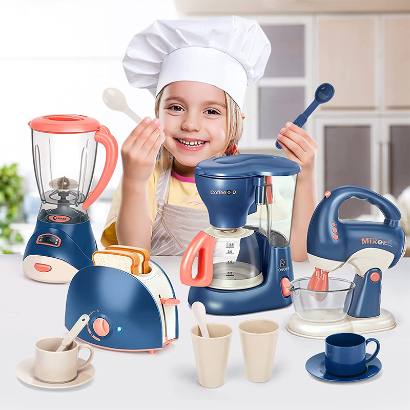 Kids Outdoor Kitchen Accessories - Mini sprzęt AGD Zabawki kuchenne, zestaw