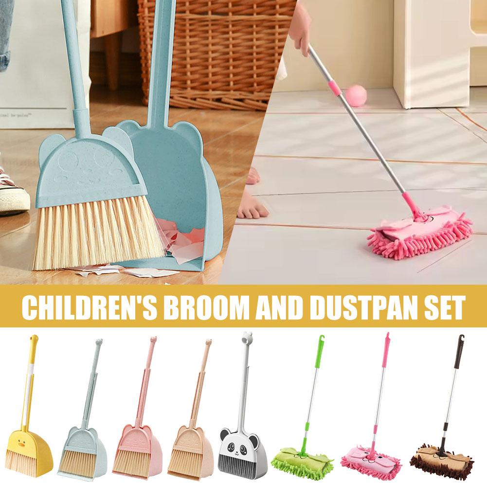 Kids Outdoor Broom - Mini Zestaw Szczotka i Szufelka dla