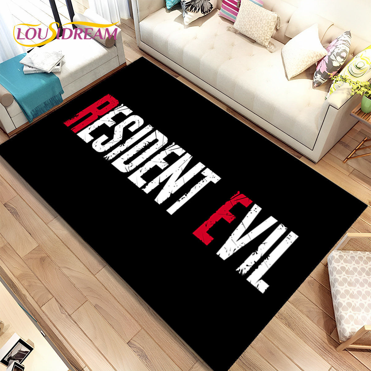 Kids Outdoor Area - Dywanik 3D R-Resident Evil Games Gamer