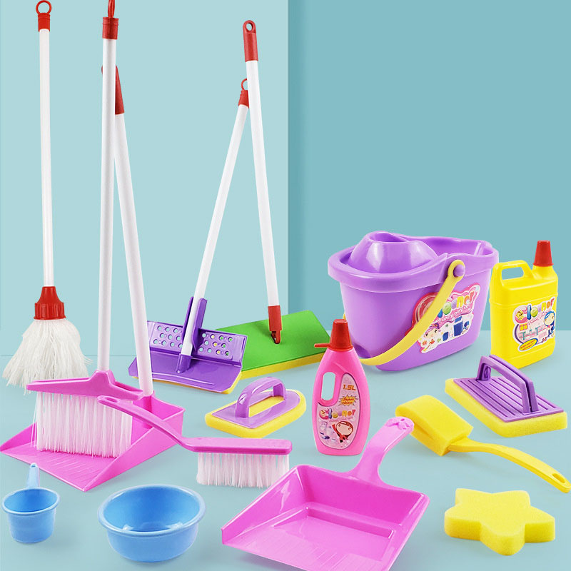 Kids Outdoor Broom - Symulowana zabawka do czyszczenia dla dzieci