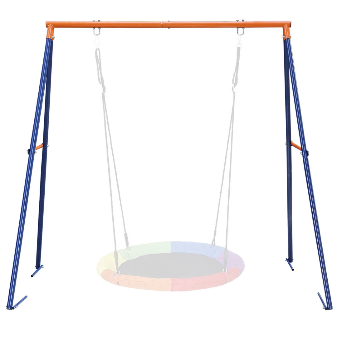 Kids Outdoor Furniture Set - Wytrzymała konstrukcja huśtawki typu A-Frame dla