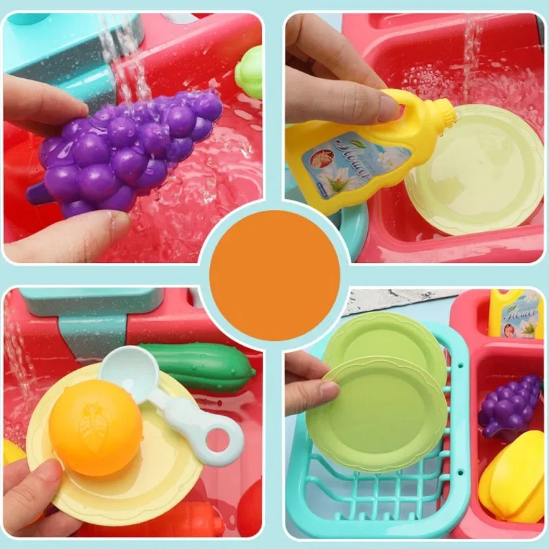 Zabawka kuchenna: plastikowy z – Kids Outdoor Kitchen Accessories recenzja i cena