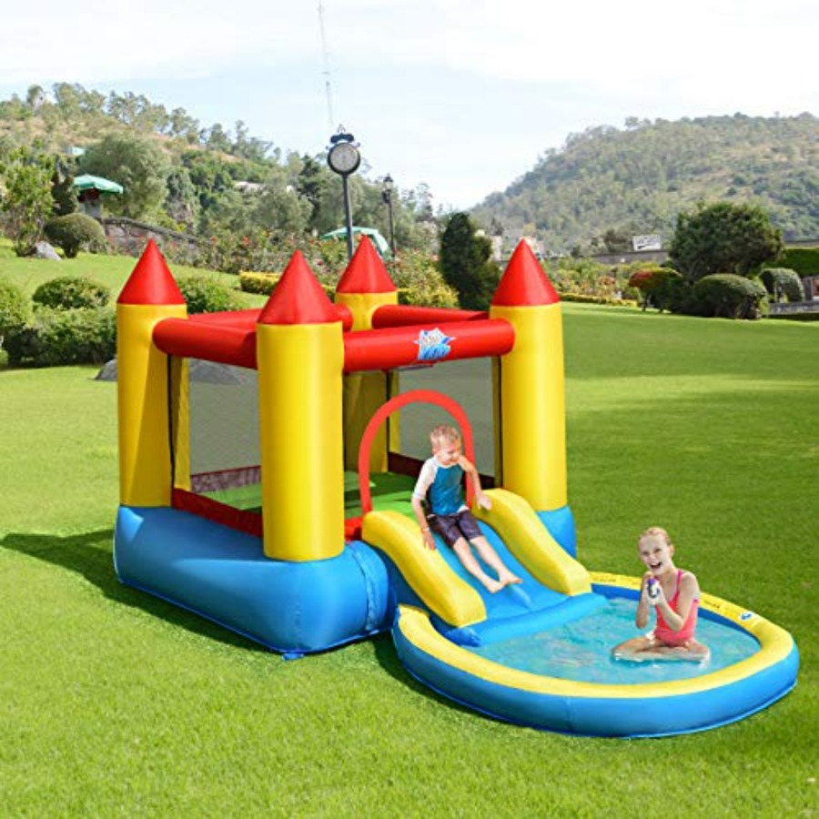 Nadmuchiwany domek do skakania – Kids Outdoor Area recenzja i cena