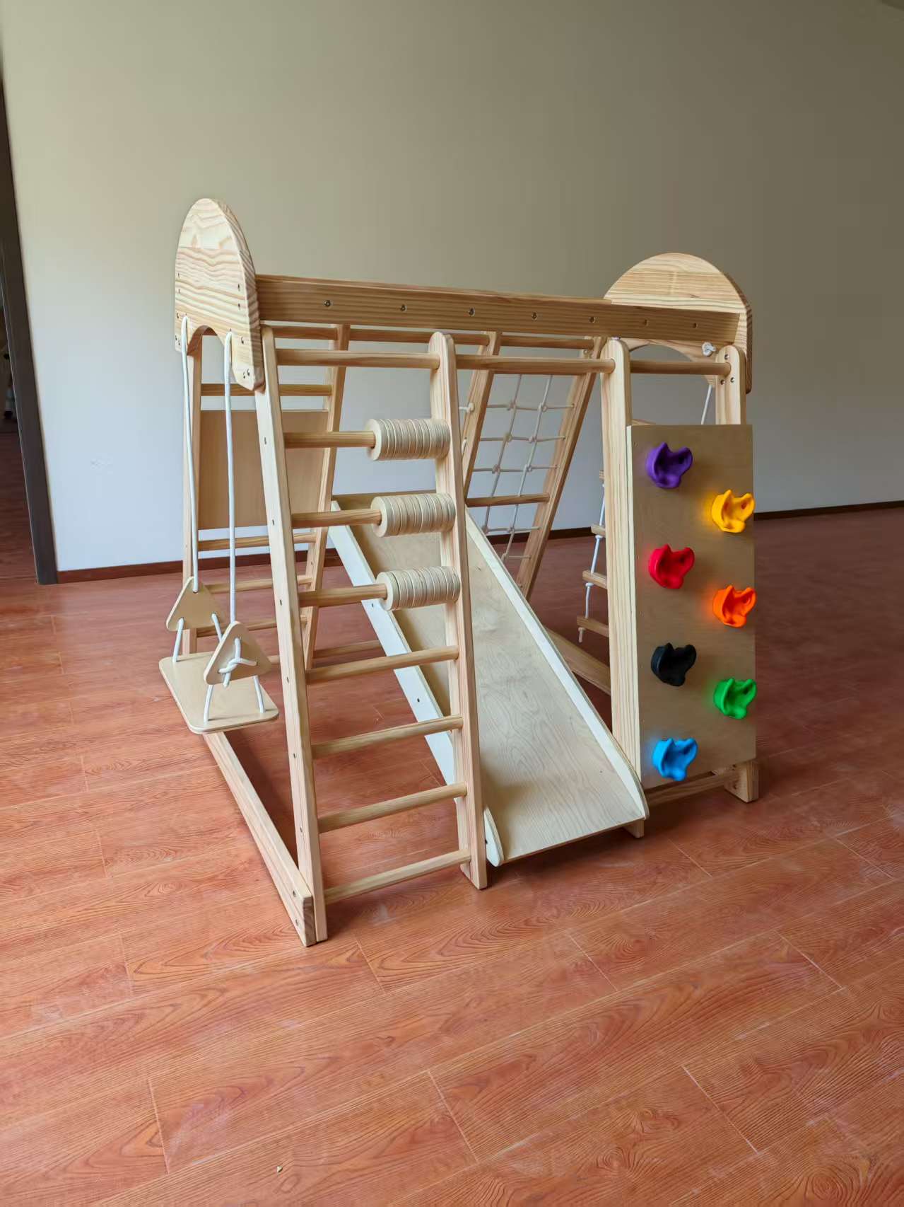 Drewniana drabinka do wspinacz – Kids Outdoor Climbing Frame recenzja i cena