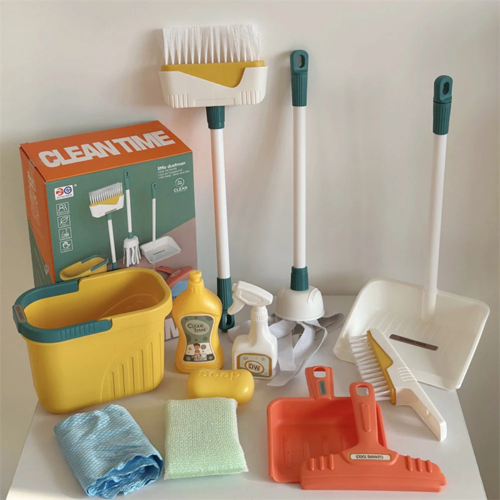 12 sztuk / zestaw Zestaw do cz – Kids Outdoor Broom recenzja i cena