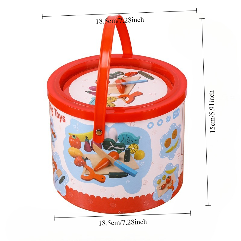 Drewniany zestaw do krojenia o – Kids Outdoor Kitchen Accessories recenzja i cena